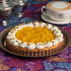 Mangoes & Cheese Tart